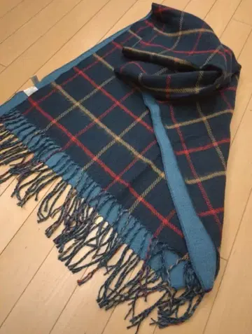 [ 미사용 새상품 ] je crois soi 체크 무늬 스톨