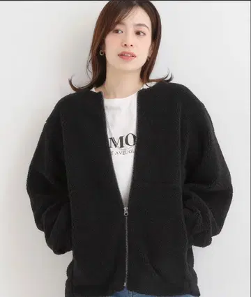 새상품 보아 노카라 블루종 L 사이즈