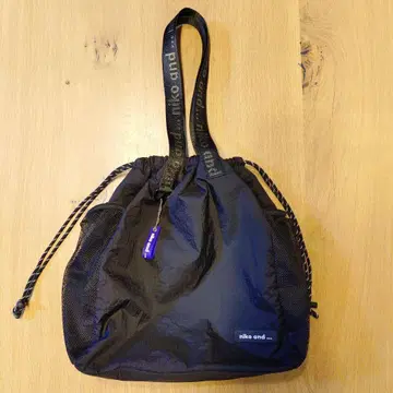 niko and - 니코앤드 로고 나일론 토트백 복조리백