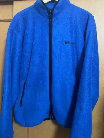 SPALDING 플리스 자켓 파랑
