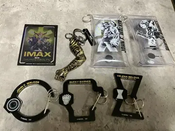 버키 반스 윈터 솔저 암 키링 썬더볼트 세트