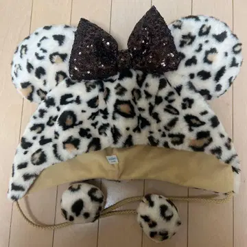 팬캡 프리 미니 레오파드 무늬