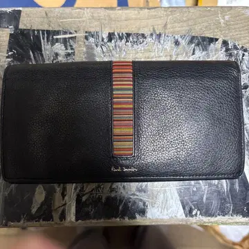 Paul Smith 카프 스킨 플랩 장지갑