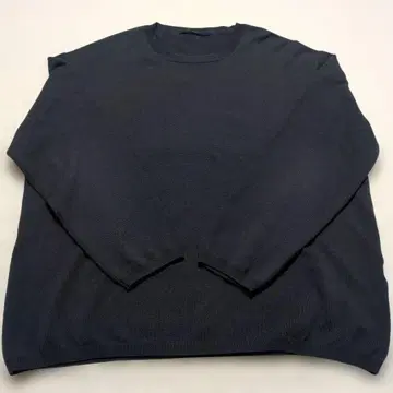 ITTY BITTY 크루넥 니트 블루 그레이 사이즈 3