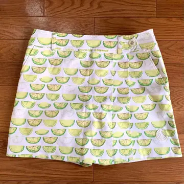 [캘러웨이] 골프웨어 라임 패턴 스커트