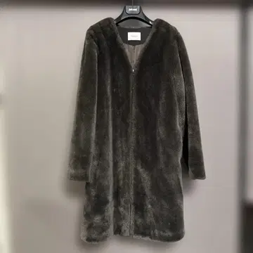 새상품급 BEAUTY&YOUTH 브라운 롱 코트 S 사이즈