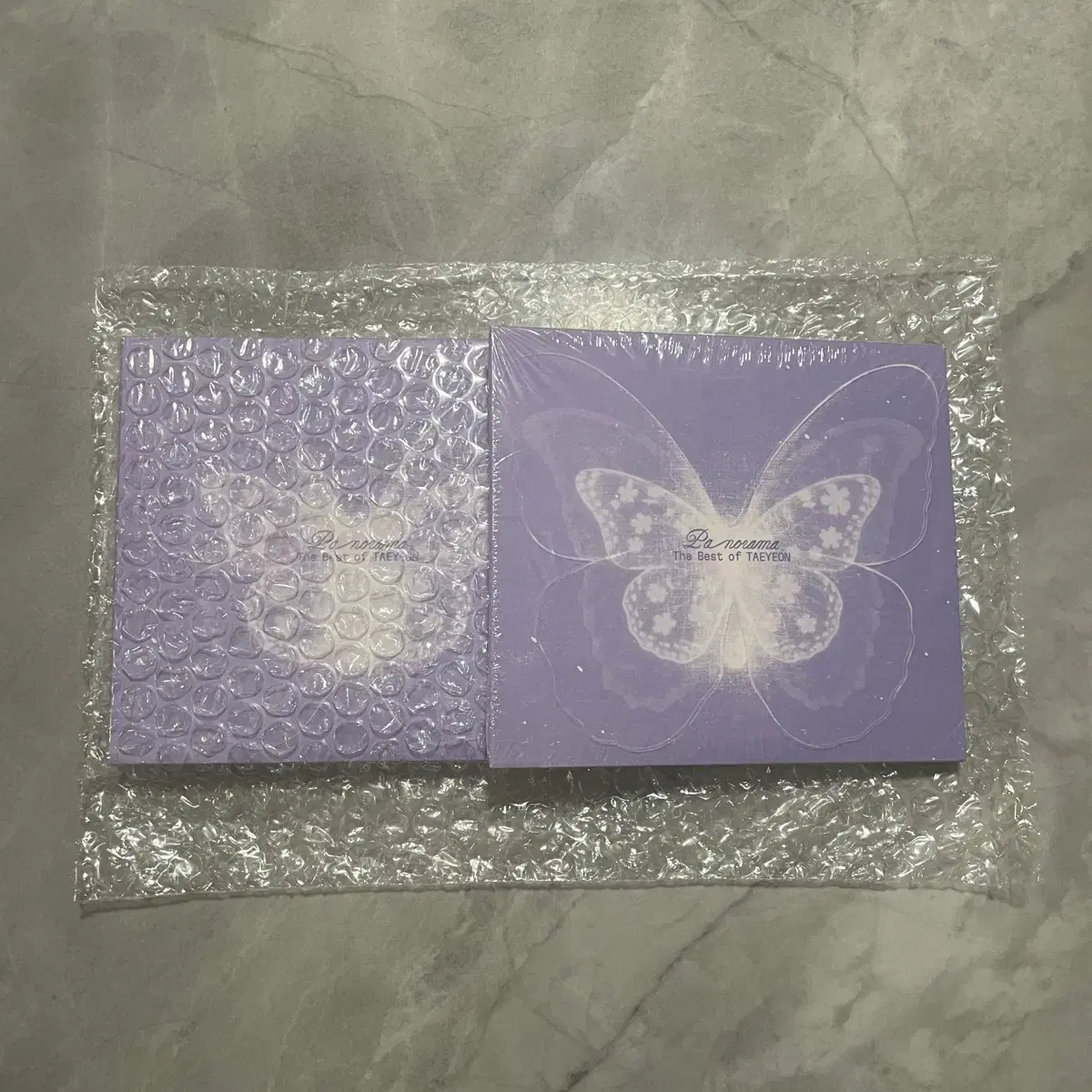 Taeyeon 10th anniversary album Panorama digipack unsealed