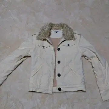 Oakley 퍼 카라 부착 자켓 S 크림