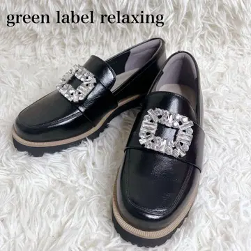 [ 미사용급 ] green label relaxing 비쥬 로퍼
