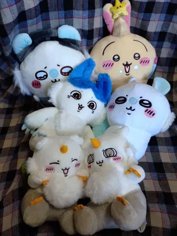 치이카와 봉제 인형 모음 6개 세트