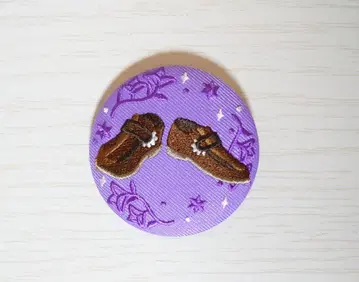 마법사의 약속 자수 캔뱃지 미슬라 (마호야쿠 북의 나라 6th)