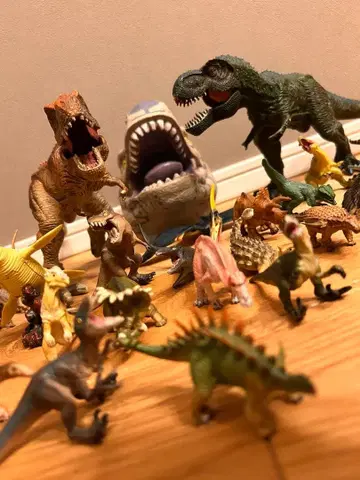 schleich EIKOH 등의 공룡 해양 동물 피규어 세트 50개 이상