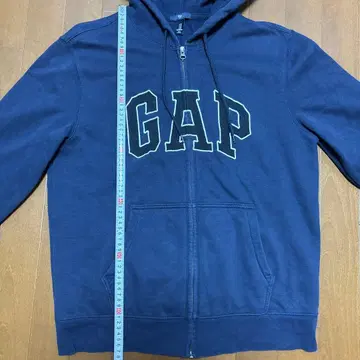 GAP 네이비 풀 집업 후드티