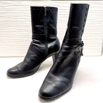 REGAL 사이드 리본 부츠 23.5