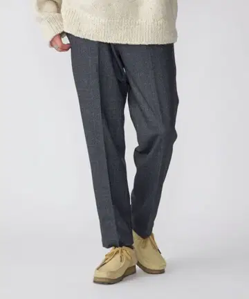 SHIPS 다운 패브릭 이지 슬랙스