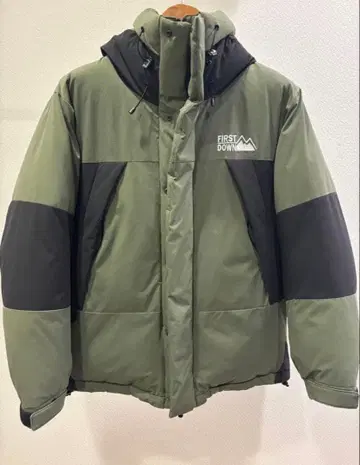 FIRST DOWN 후드 부착 다운 자켓 M