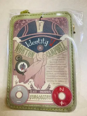 제5인격 ChaLabel 릴 달린 패스 케이스 탐광자 노튼 캠벨