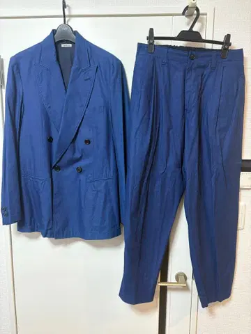 [남성용] 더블 브레스트 캐주얼 수트 셋업