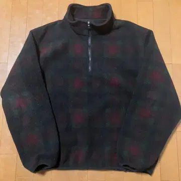 90s 랜즈 엔드 USA 플리스 자켓 풀오버