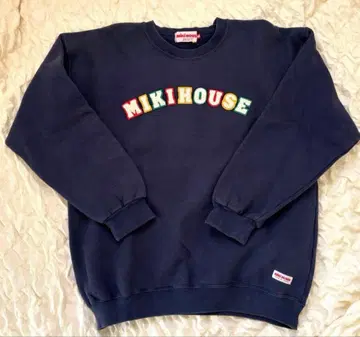 미키하우스 90s 빈티지 맨투맨 트레이닝복 칼리지 로고 일본제
