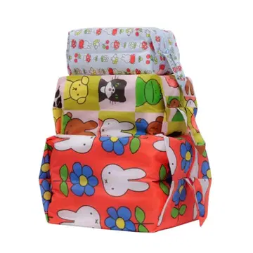 BAGGU 3D Zip Set 파우치 미피 패턴 파우치 세트