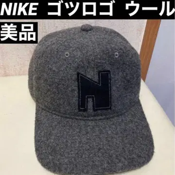 NIKE 볼드 나이키 볼드 로고 울 스냅 백 갭 새상품급