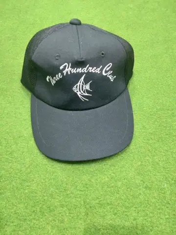 [ 새상품급 ] Three Hundred Club 메쉬 캡 프리 블랙