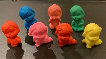 아기 지우개 묶음 판매 코스모스