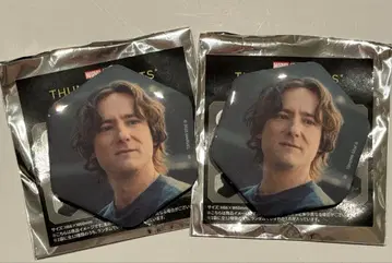 마블 썬더볼츠 밥 센트리 캔뱃지 도쿄 코믹콘 2개 세트