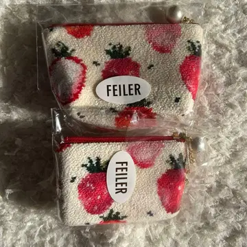 [ 새상품 미개봉 ] FEILER 스트로베리 도트 세트 판매