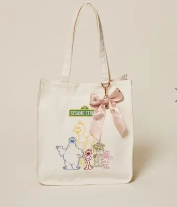 메종 드 플뢰르 세서미 스트릿 토트백