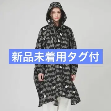 택 포함 새상품 kiu 그라니프 뷰티풀 섀도우 레인 판초 레인코트