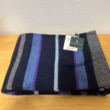 미사용 The Scotch House 울 머플러 랜덤 보더