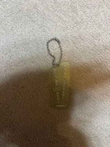 RADWIMPS 20주년 특별전 리릭 아크릴 키링 최대공약수