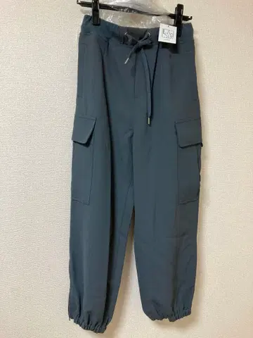 Lasud 차콜 그레이 카고 팬츠