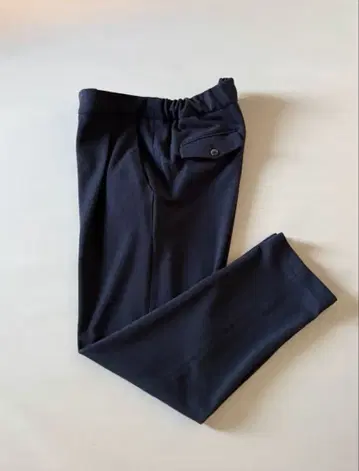 알레산드로 델라쿠아 네이비 슬랙스 50