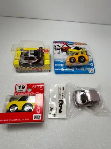 새상품 타카라 쵸로Q 대만제 레어 모델 풀백 4세트