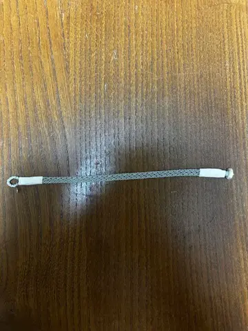 마리아 루도만 팔찌 화이트 가죽