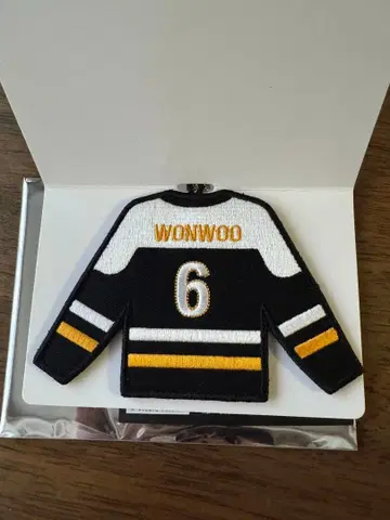 SEVENTEEN HOME 와펜 키링 WONWOO