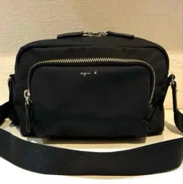 [ 새상품급 ] agnes b. NS16A-01 angele 숄더백 블랙