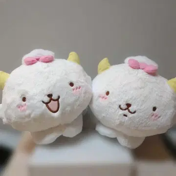 가오파와루후와모코 BIG 봉제 인형 전 2종 세트