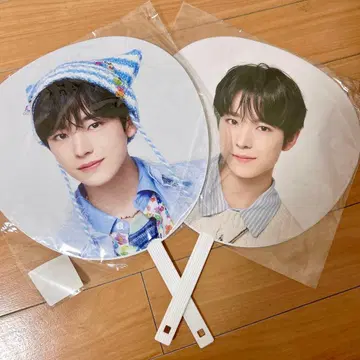 NCT WISH 유우시 부채 2장 세트 LOGin OUR WISH