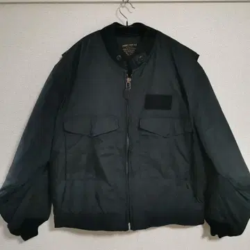 AVIREX G-8 블랙 밀리터리 자켓