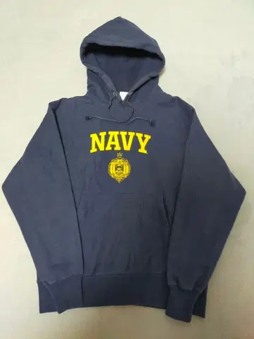 Champion 리버스 위브 Navy 로고