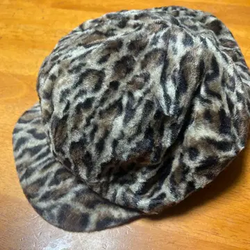 gangsterville (갱스터빌) 레오파드 헌팅 캡 모자