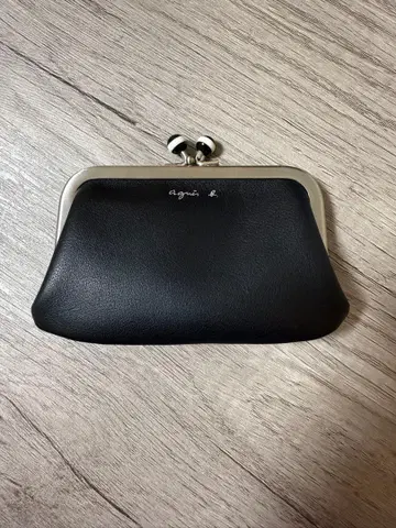 에네스베 코인 케이스 가마구치 지갑 블랙