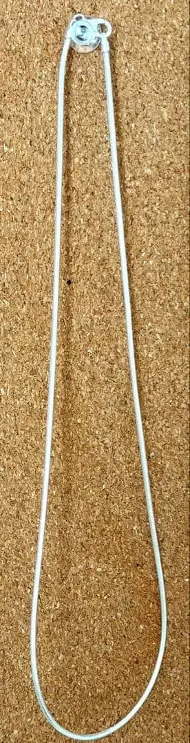 실버 925 스네이크 체인 목걸이 40cm