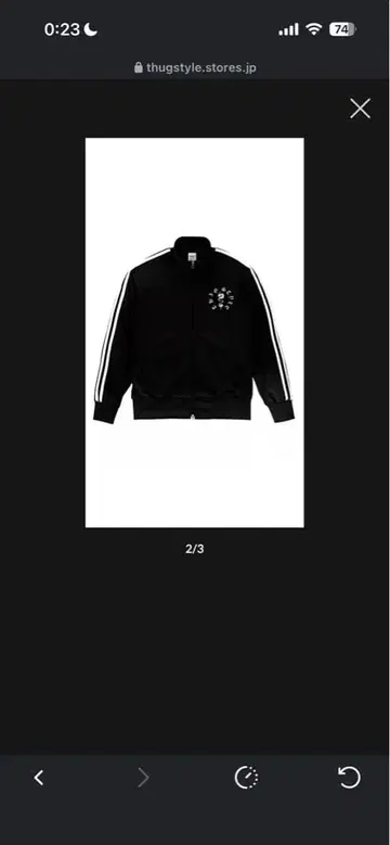 thugstyle 트랙 자켓