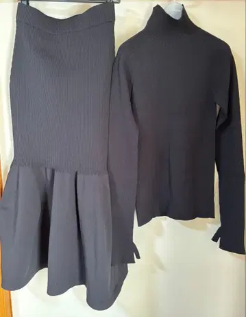 ETRE TOKYO 홀가먼트 머메이드 스커트 탑 셋업