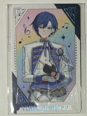 프로세카 KAITO 감사제 그리팅 카드 금박